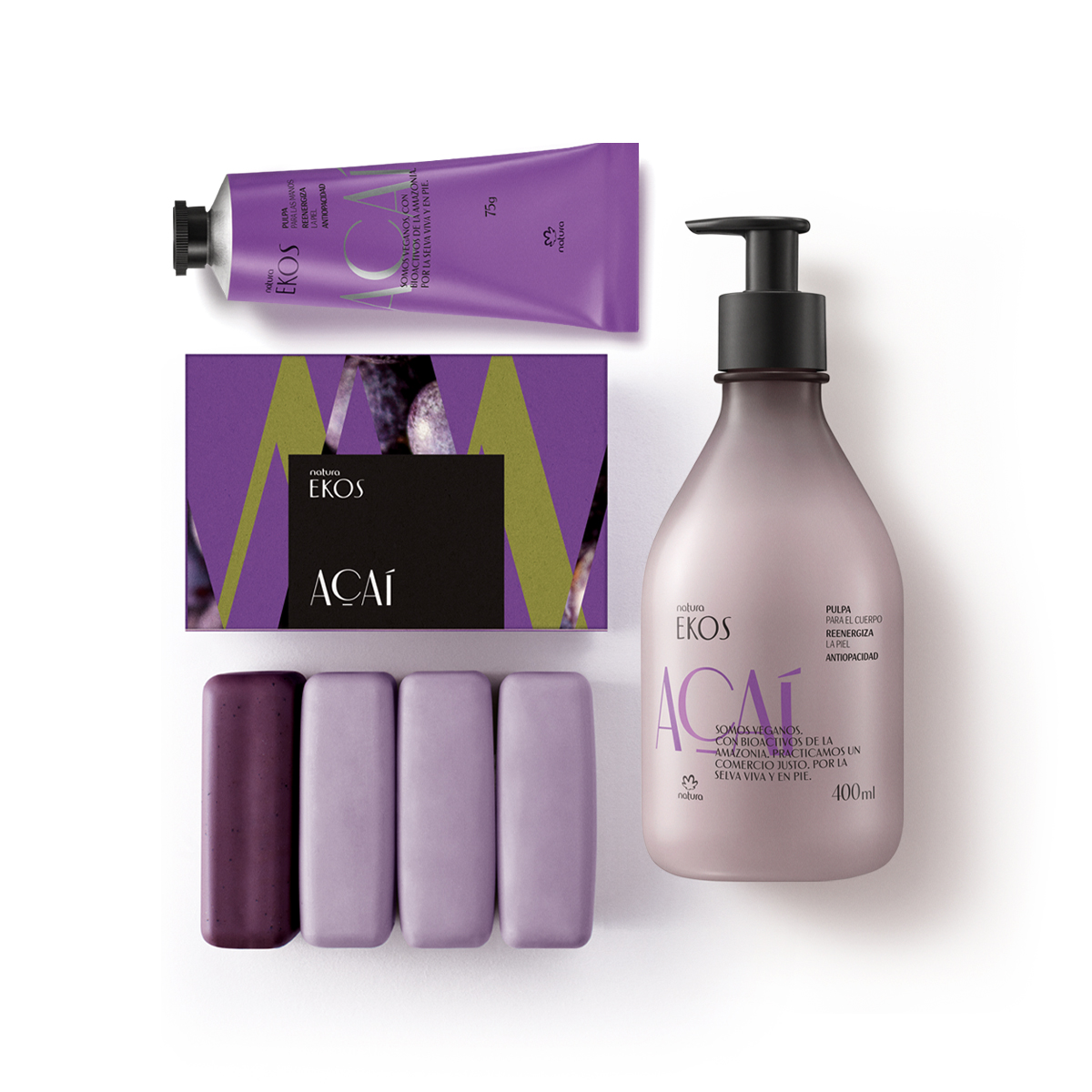Kit Piel Luminosa Ekos Açaí