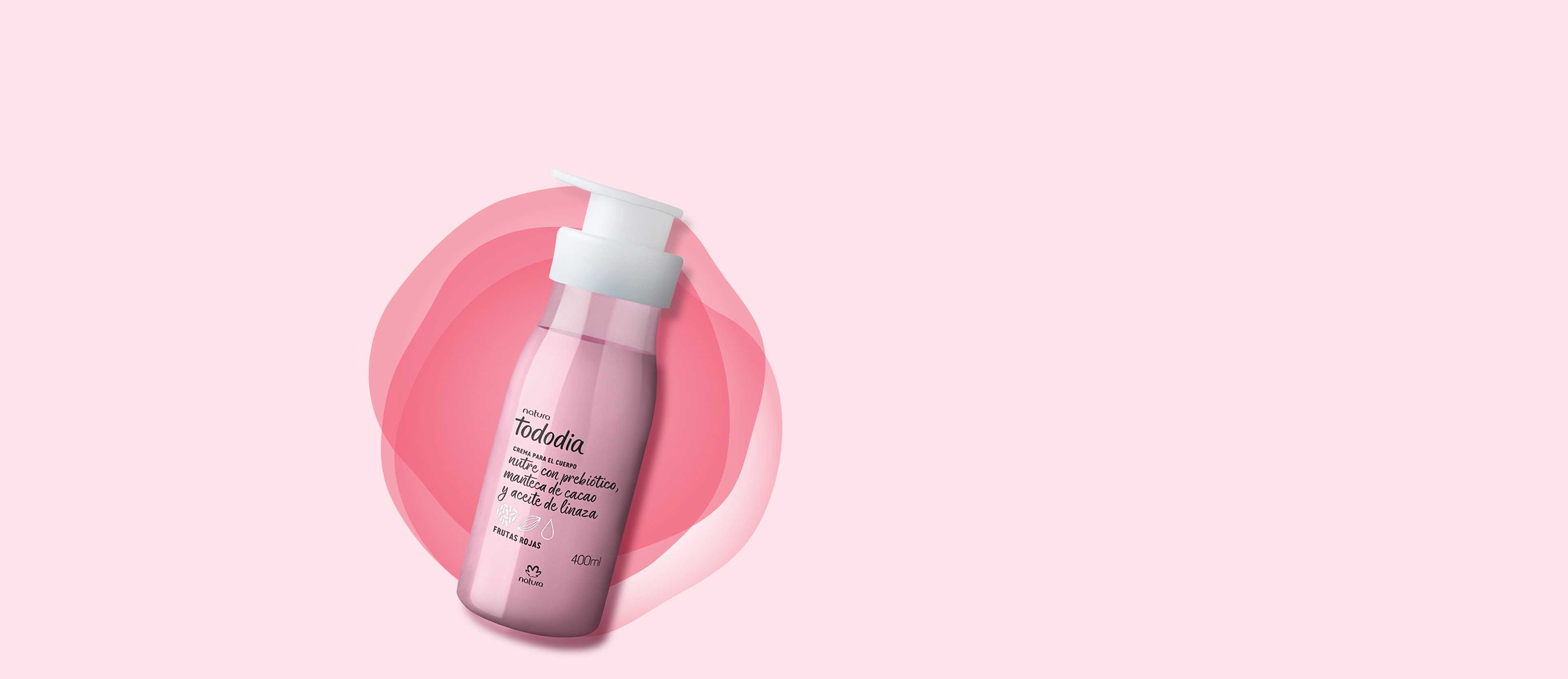 Crema Nutritiva para el Cuerpo Tododia Frutas Rojas