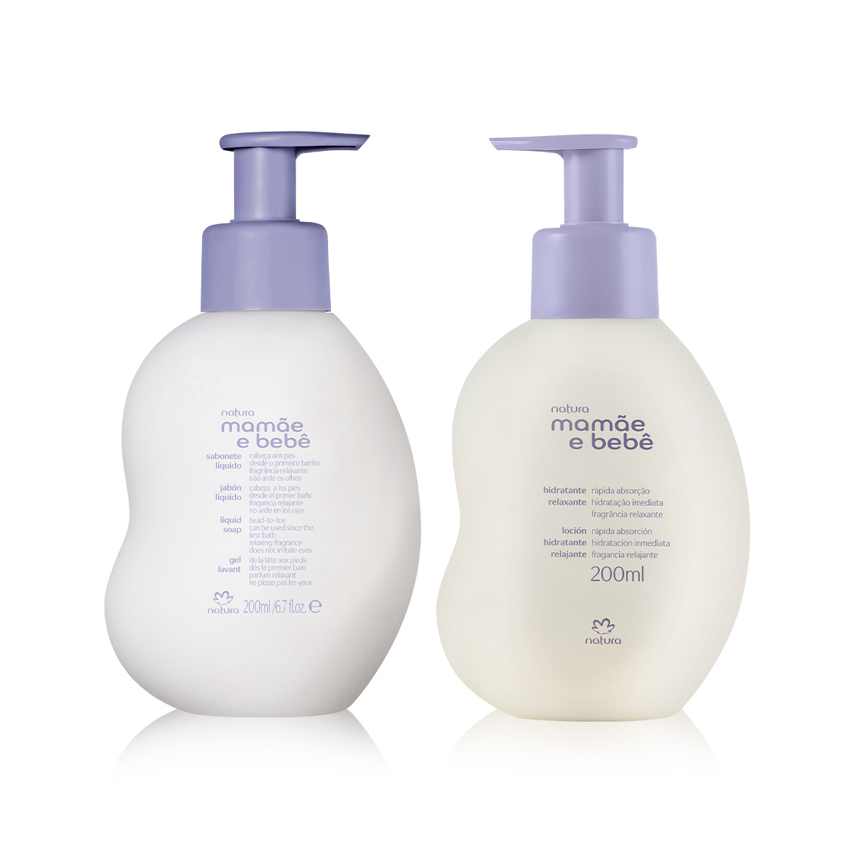 Kit Jabón Líquido y Hidratante Mamá y Bebé Relajante