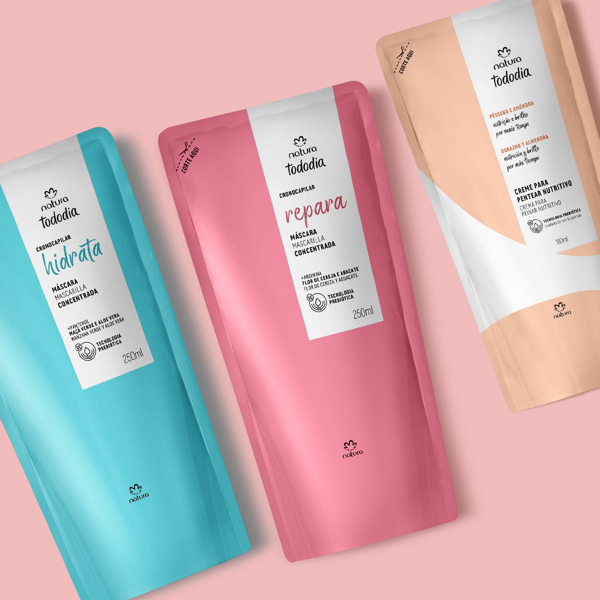 Kit Repuestos de Mascarillas y Crema para Peinar Tododia