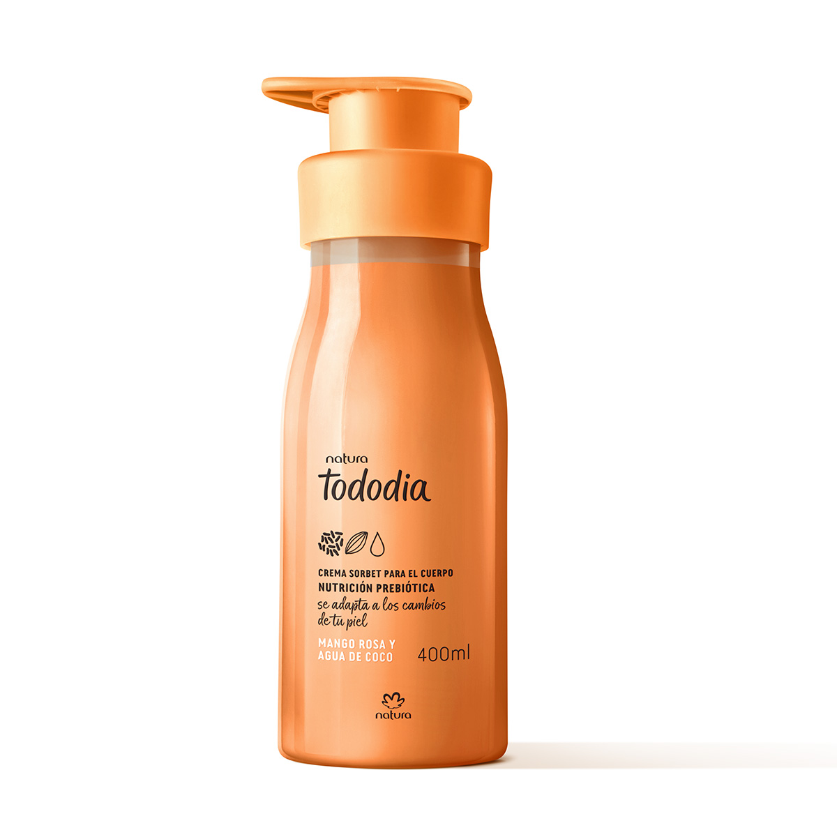 Crema Nutritiva Tododia Mango Rosa y Agua de Coco