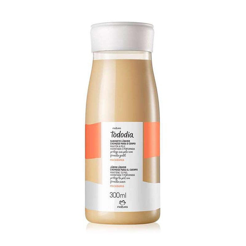 Jabón líquido cremoso para cuerpo Tododia Macadamia - 300 ml