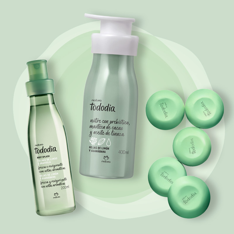Kit Rutina Hojas de Limón y Guanabana Tododia