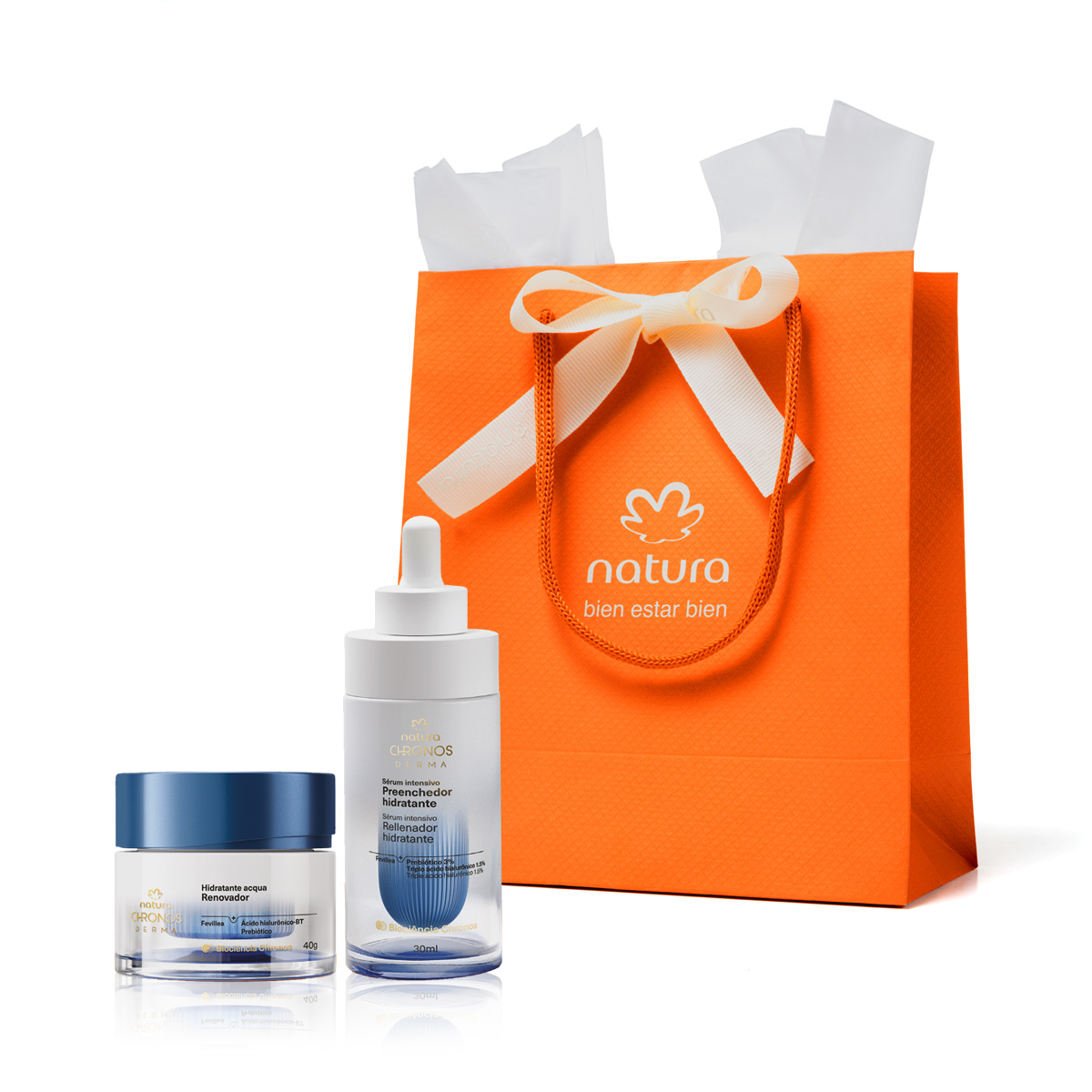 Regalo Madres Chronos Derma (1 crema facial + 1 sérum rellenador hidratante)