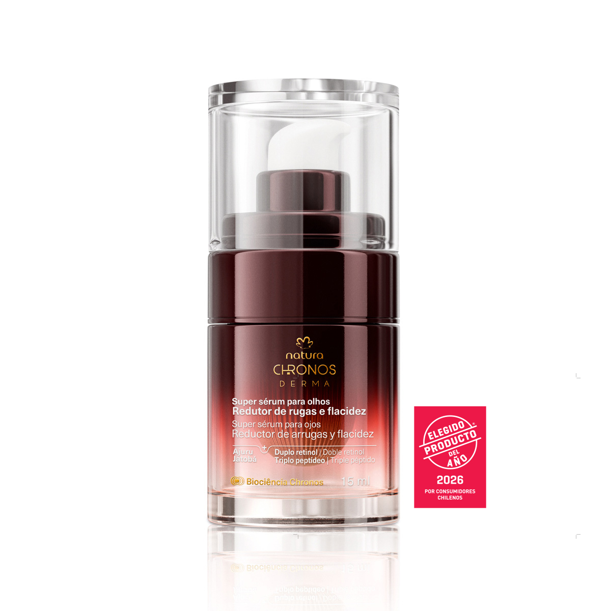 Super Sérum para Ojos Reductor de Arrugas y Flacidez Chronos Derma 15 ml