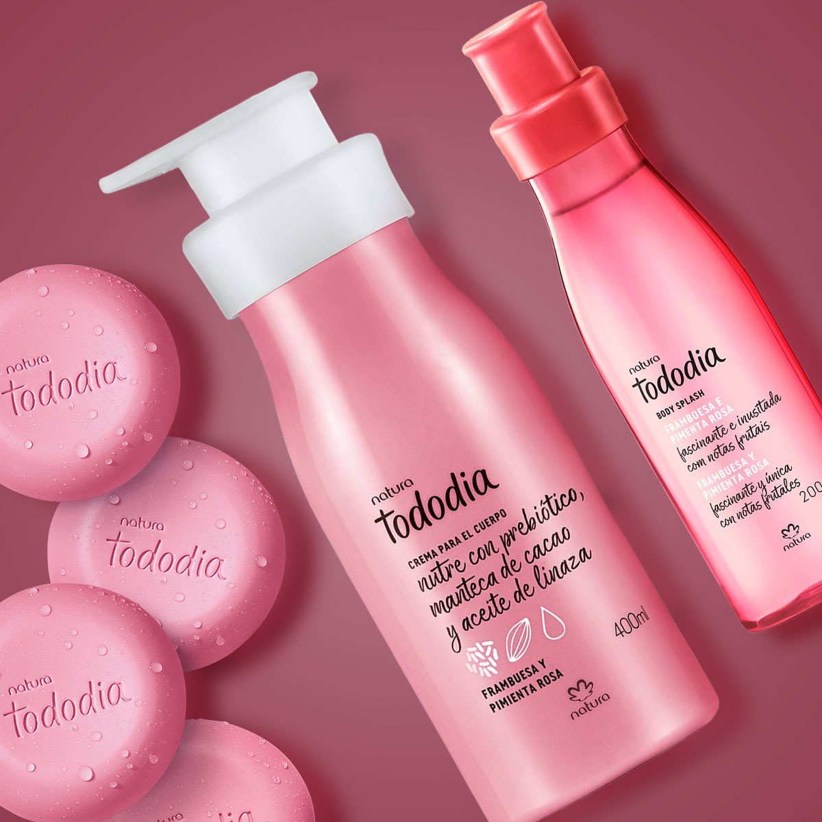 Regalo Tododia Frambuesa y Pimienta Rosa