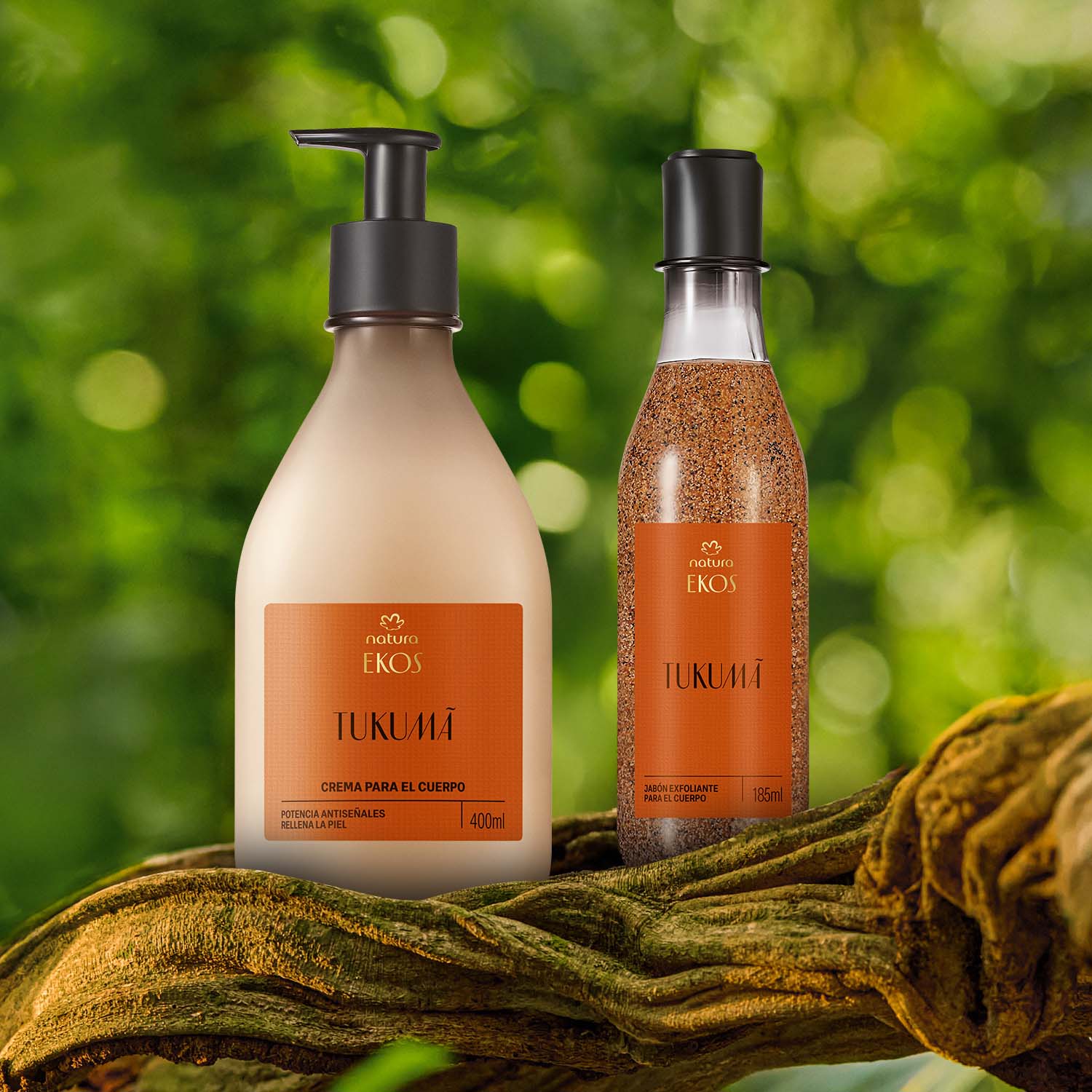 Kit Ekos Tukumã Hidratante y Jabón Exfoliante