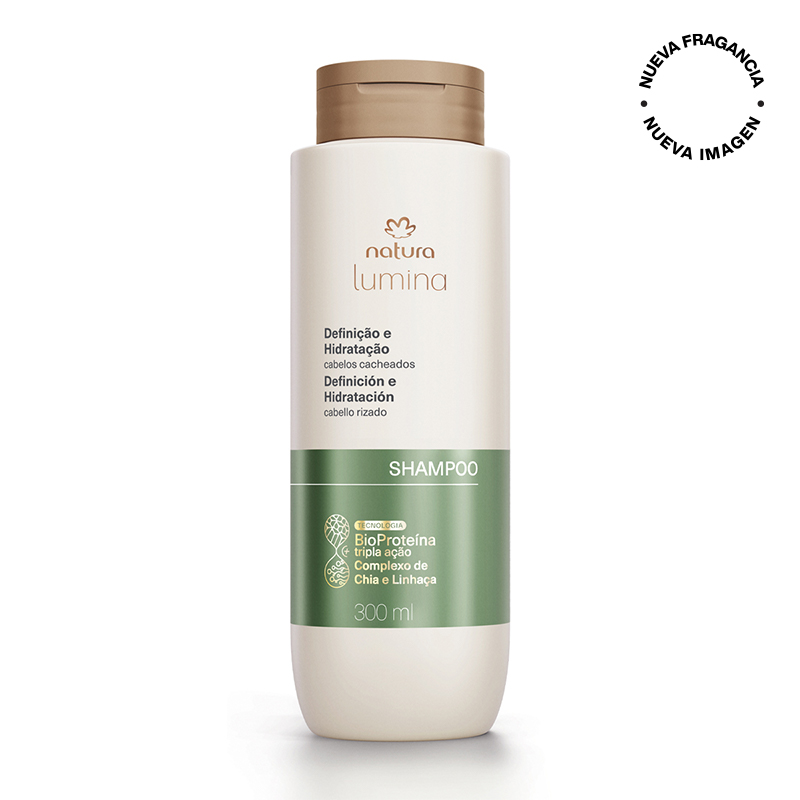 Shampoo cremoso Lumina Cabellos rizados - 300 ml