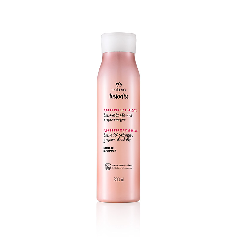 Shampoo Reparador Tododia flor de cereza y palta - 300 ml