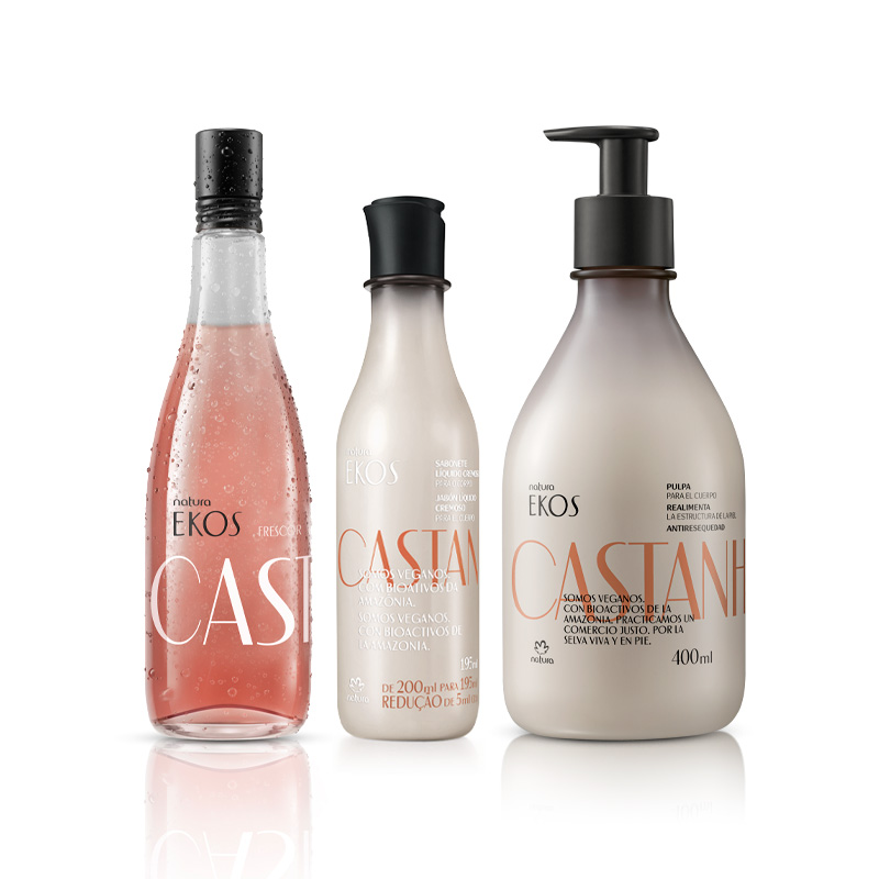 Kit hidratación y perfumación Ekos Castaña