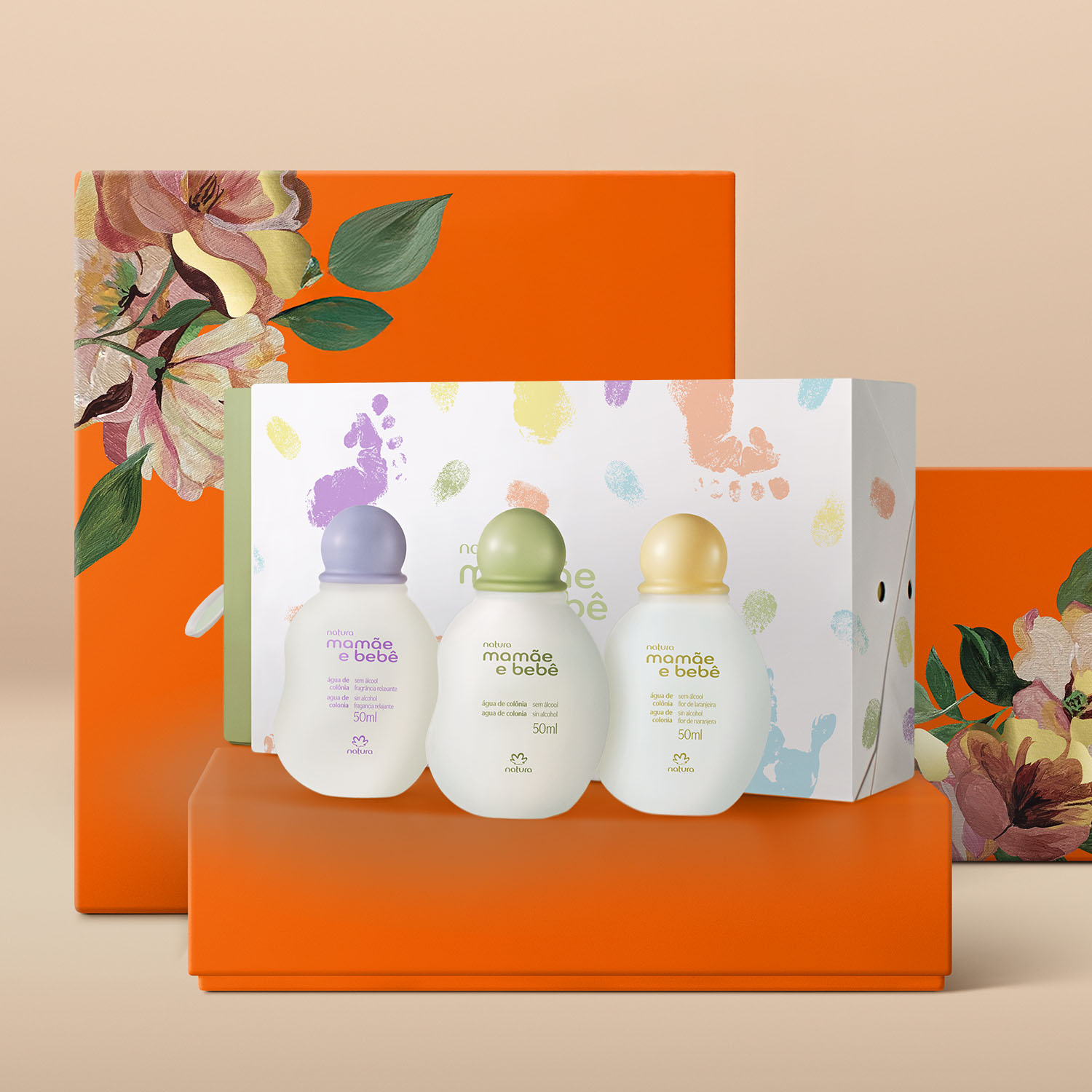 Regalo Set Abrazos Perfumados (3 aguas de colonia para bebé)