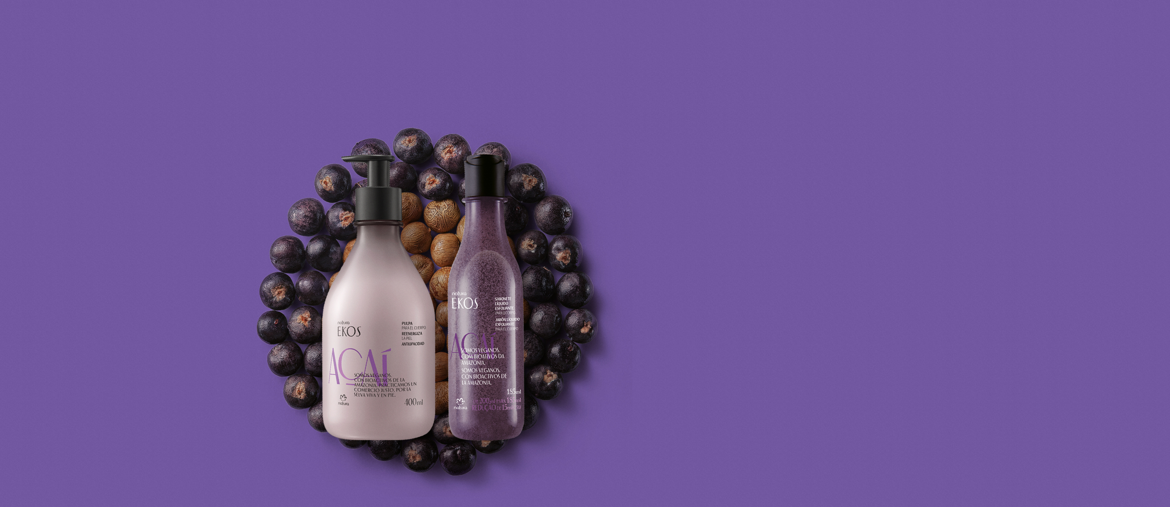 Kit Antioxidante Ekos Açaí