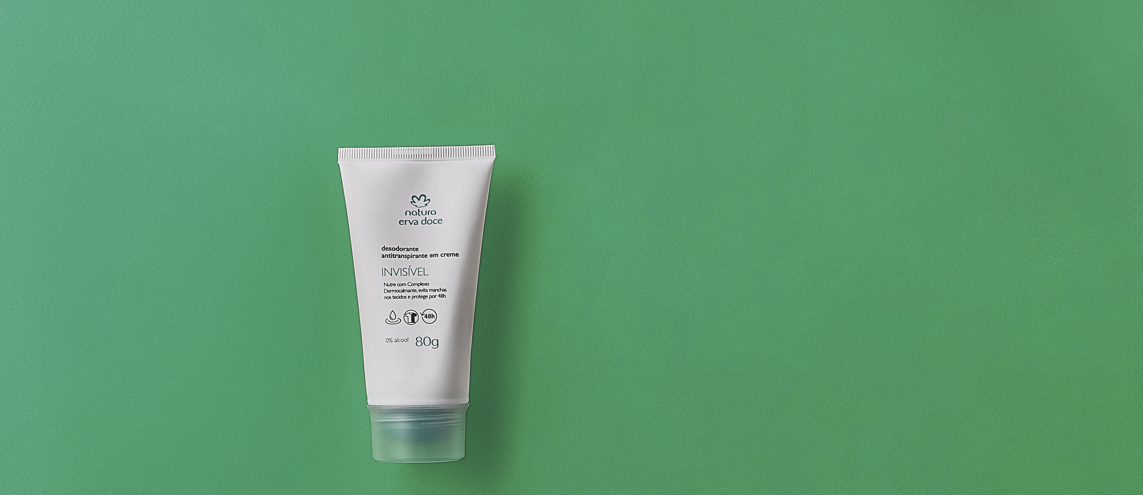 Desodorante antitranspirante en crema Invisible