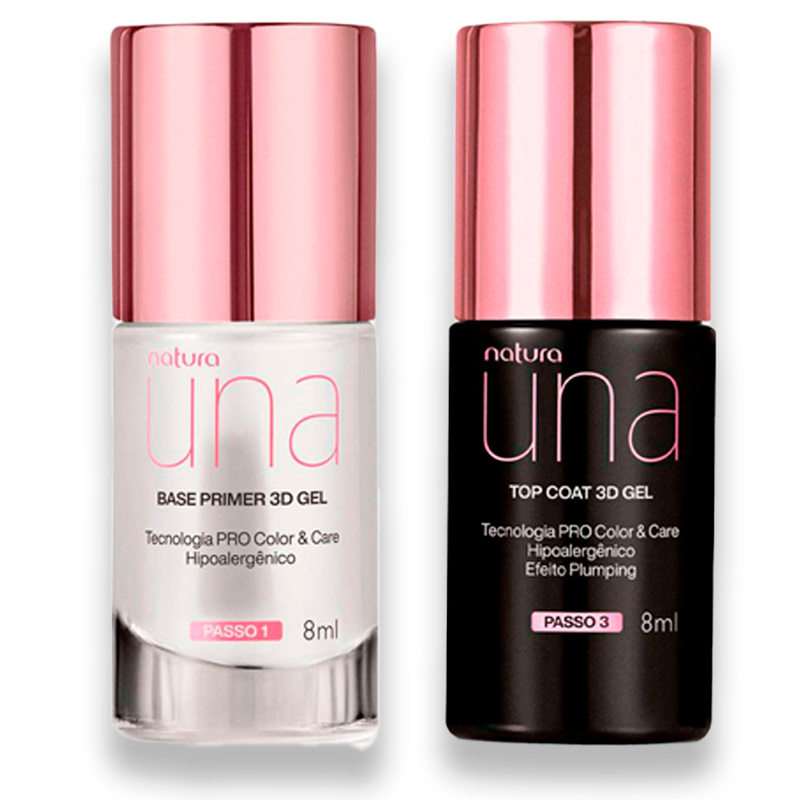 Kit uñas Una Base y Top coat