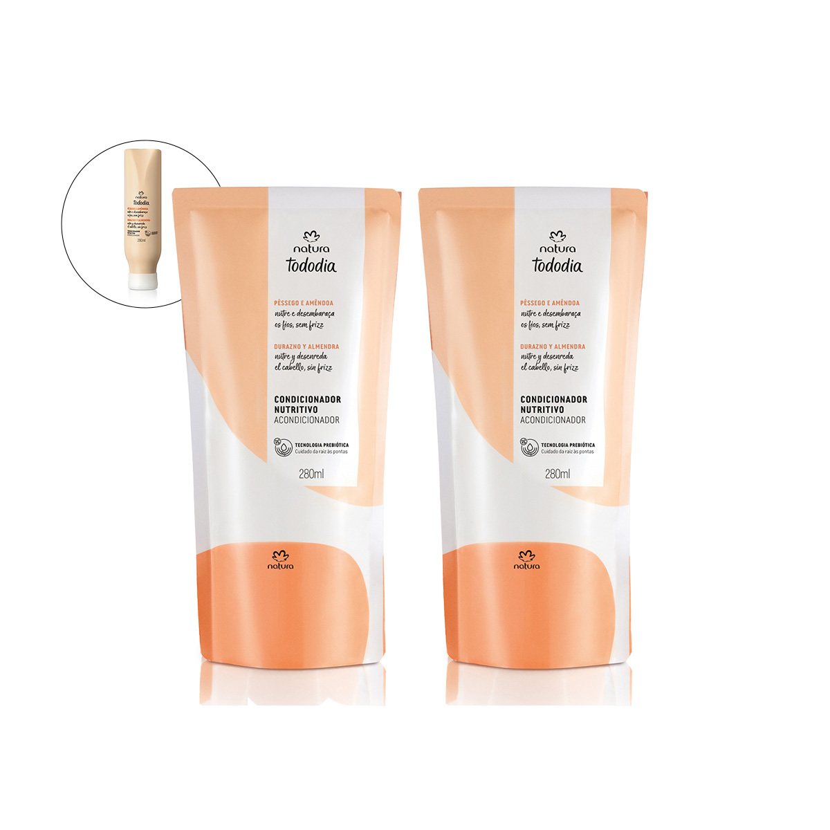 Kit Duo Acondicionador Tododia Nutrición Refill