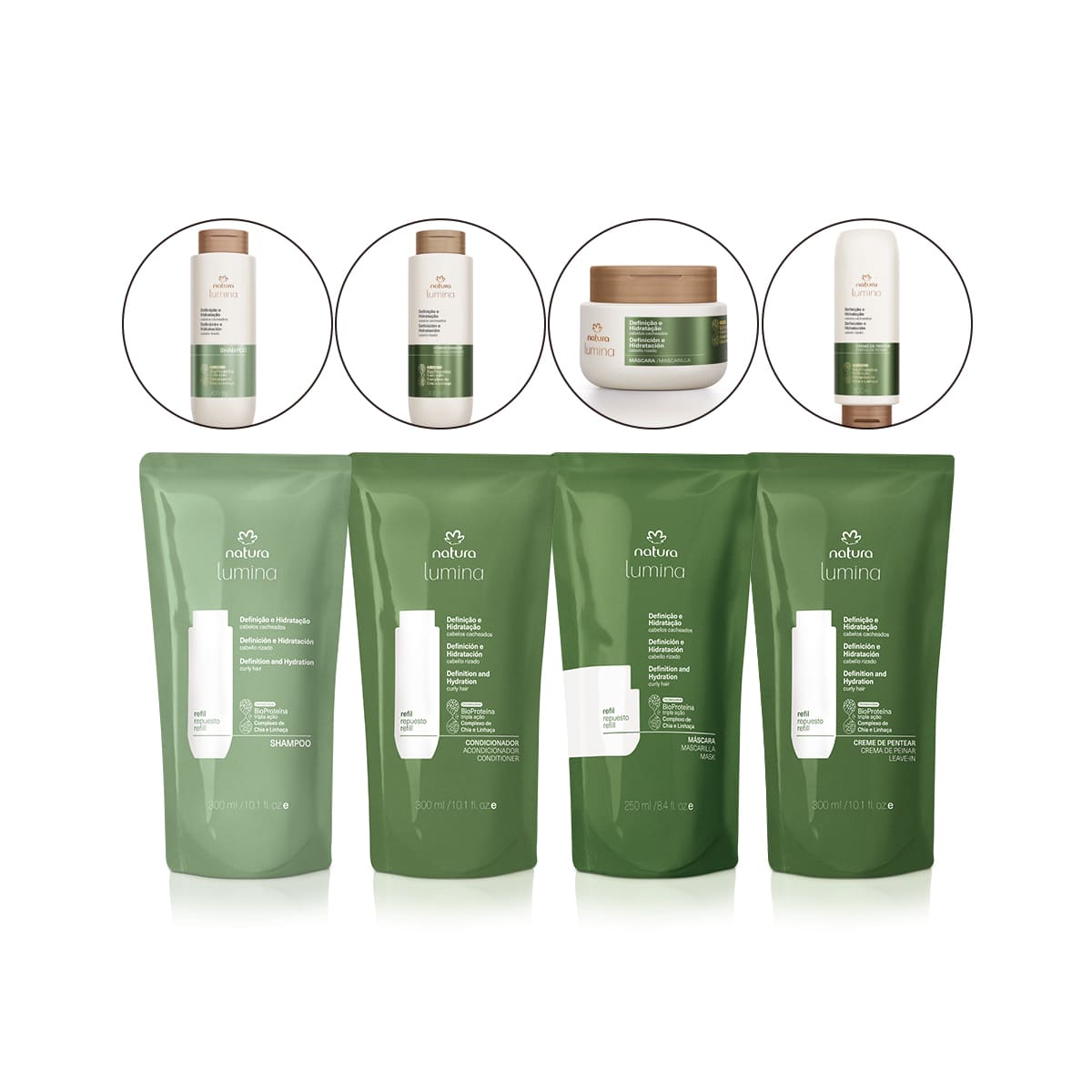 Kit Repuestos Lumina Definición e Hidratación para Rizos