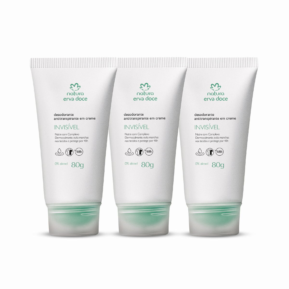 Kit Desodorantes en Crema Erva Doce