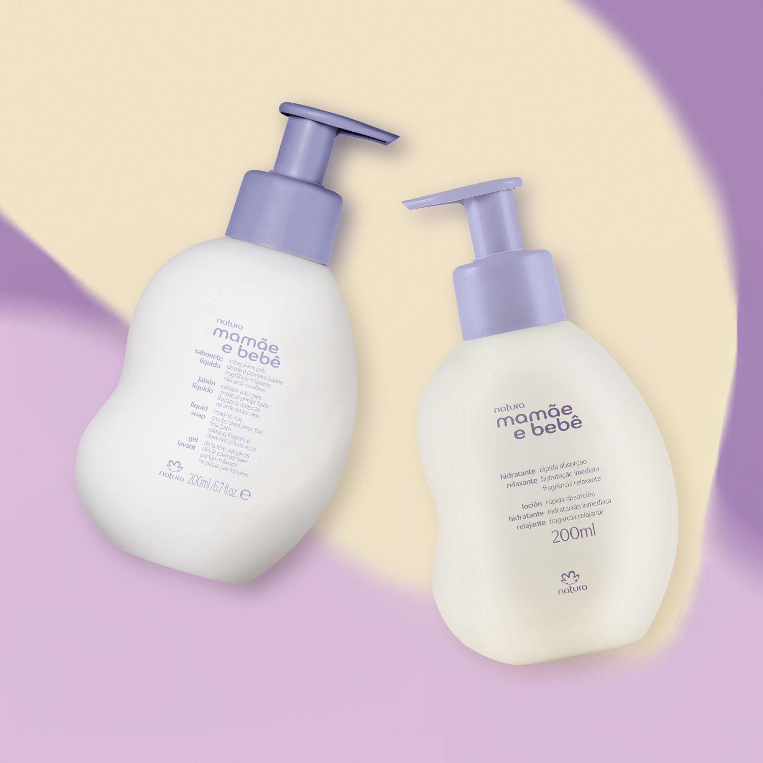 Kit Jabón Líquido y Hidratante Mamá y Bebé Relajante