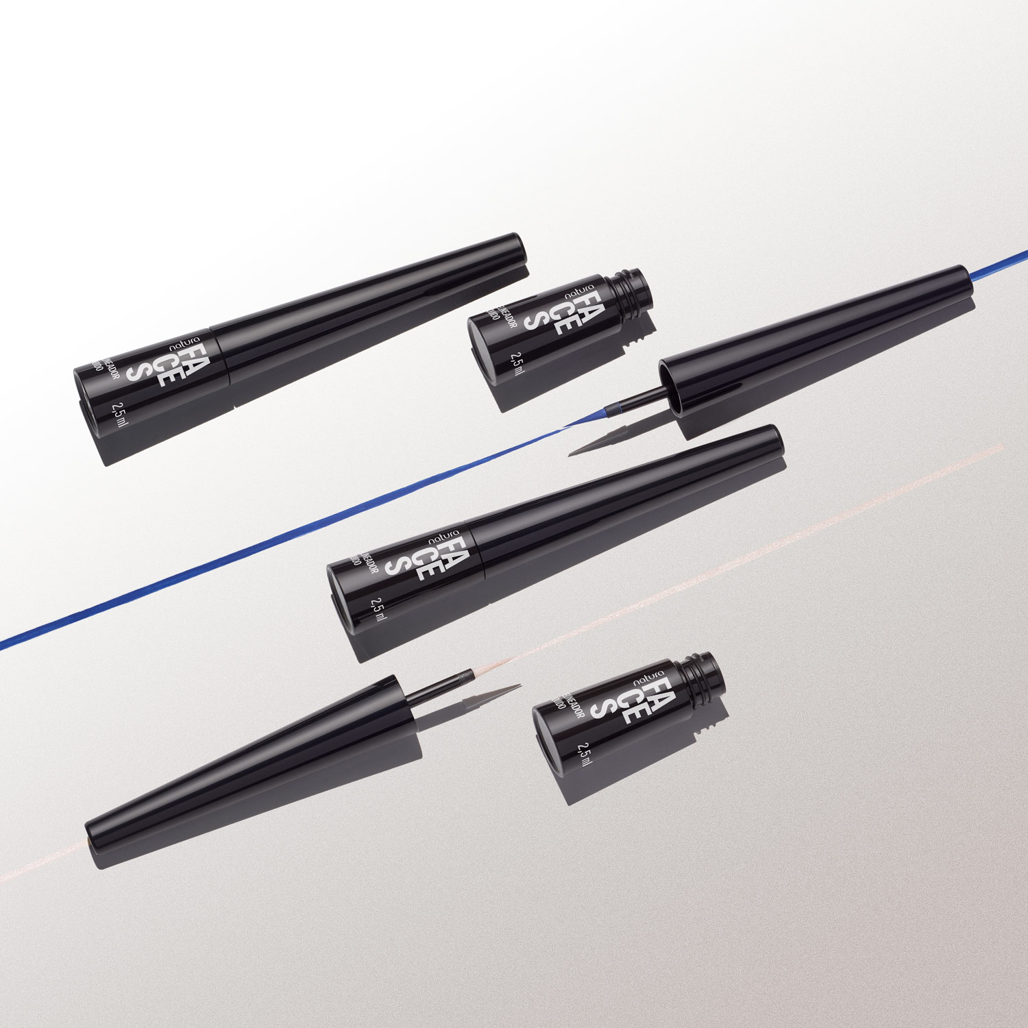 Delineador líquido para ojos Faces 2,5 ml