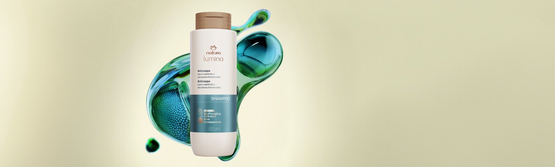 Shampoo Lumina Anticaspa 300ml