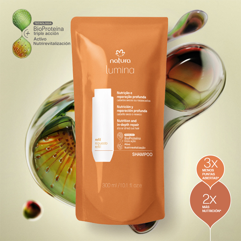 Repuesto Shampoo nutritivo para Cabellos Secos o Resecos