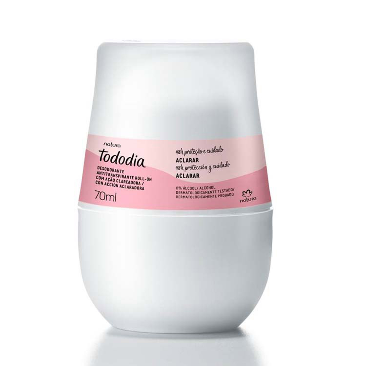 Desodorante antitranspirante roll-on con acción aclaradora Tododia aclarador