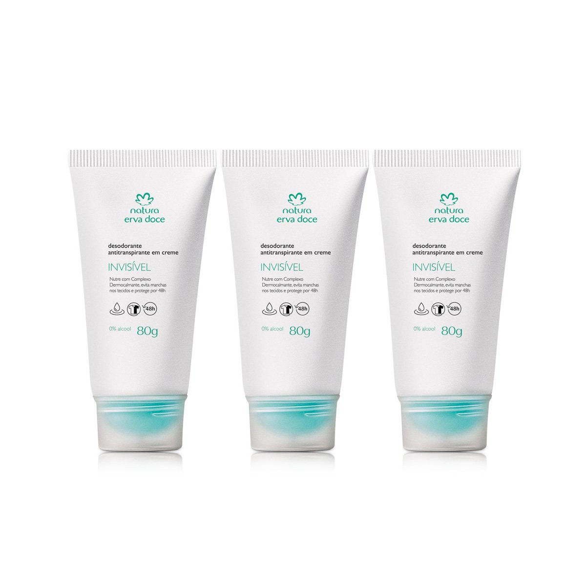 Erva Doce Kit 3 Deos en Crema