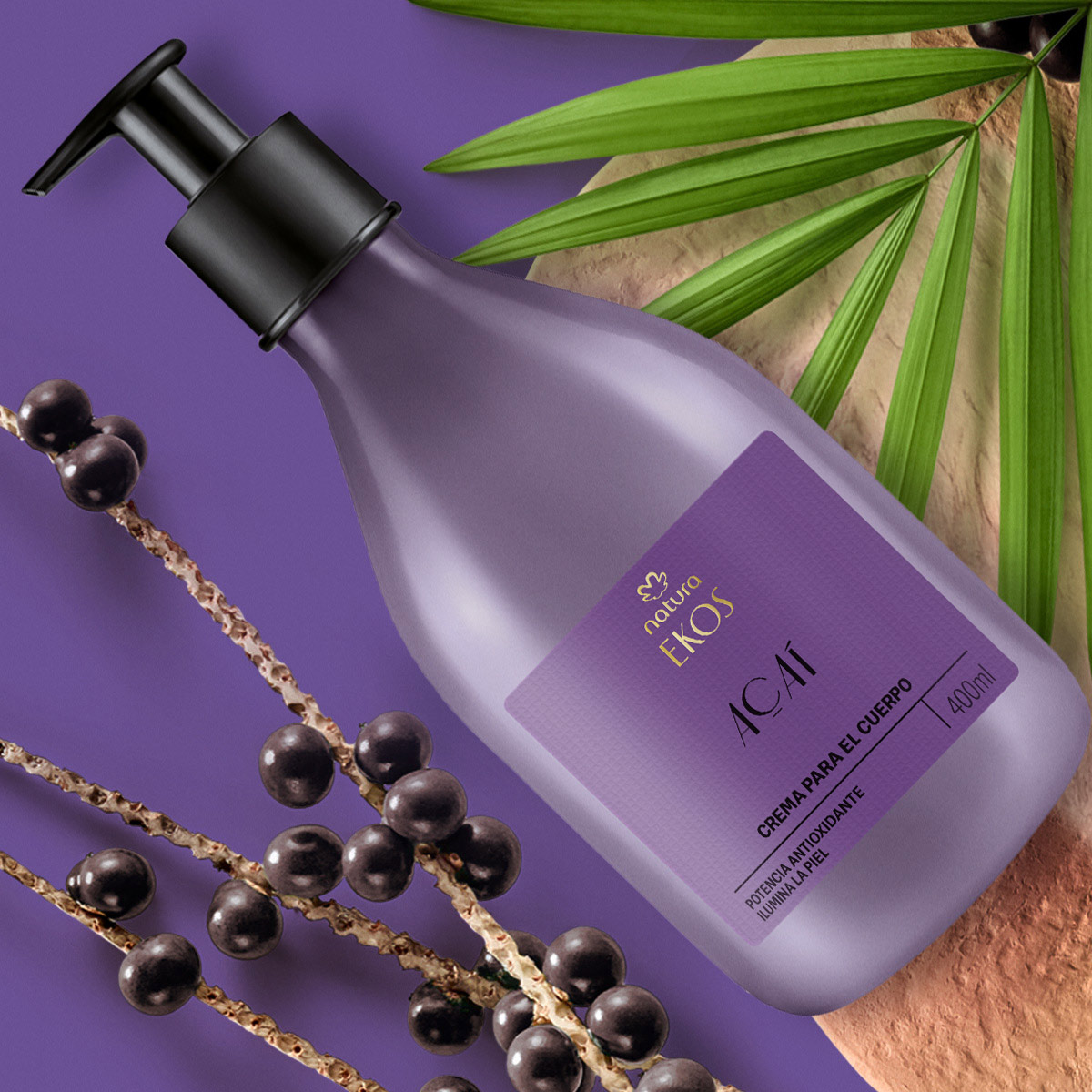 Crema Hidratante para el Cuerpo Ekos Açaí