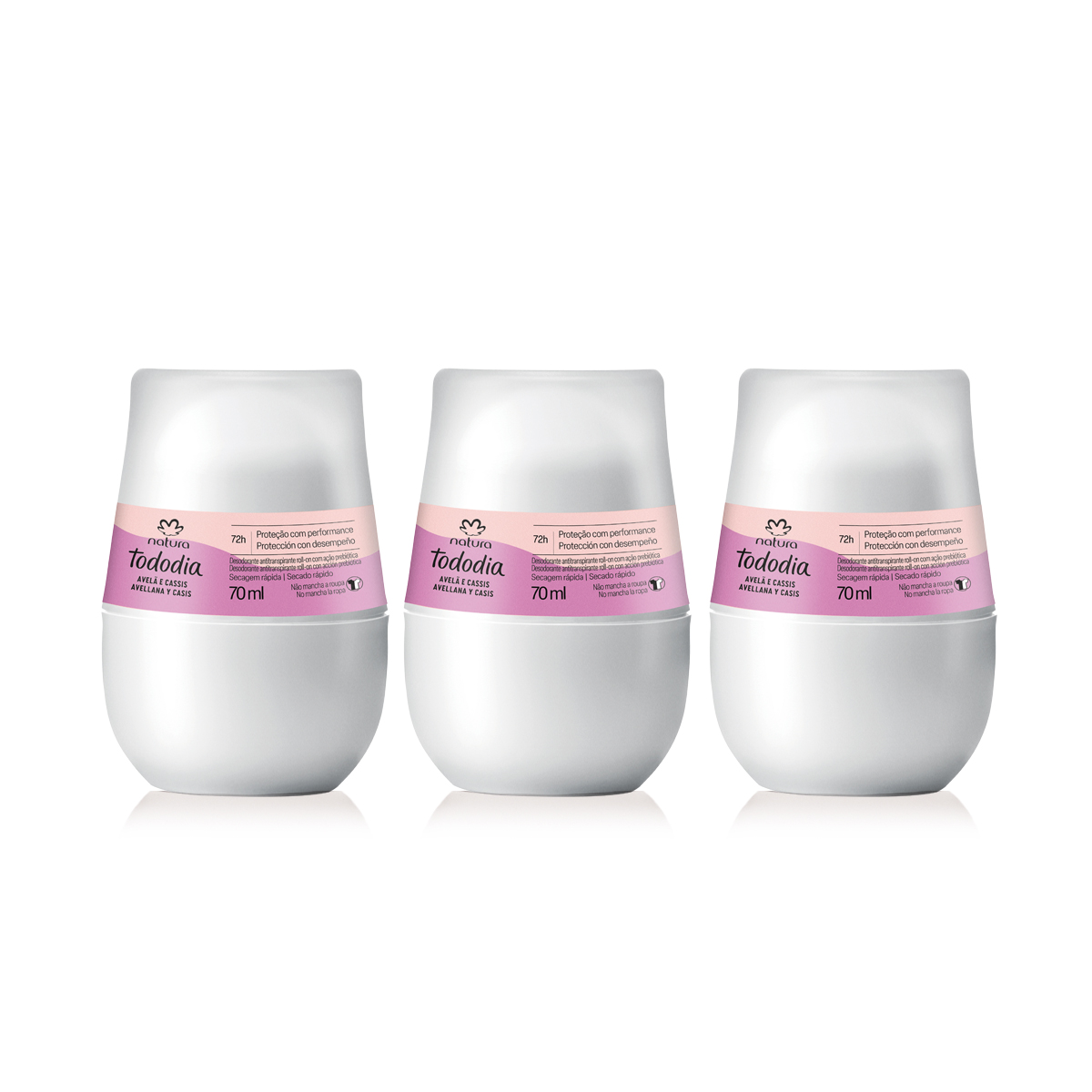 Kit Desodorantes Roll-on Tododia Avellana y Casis
  