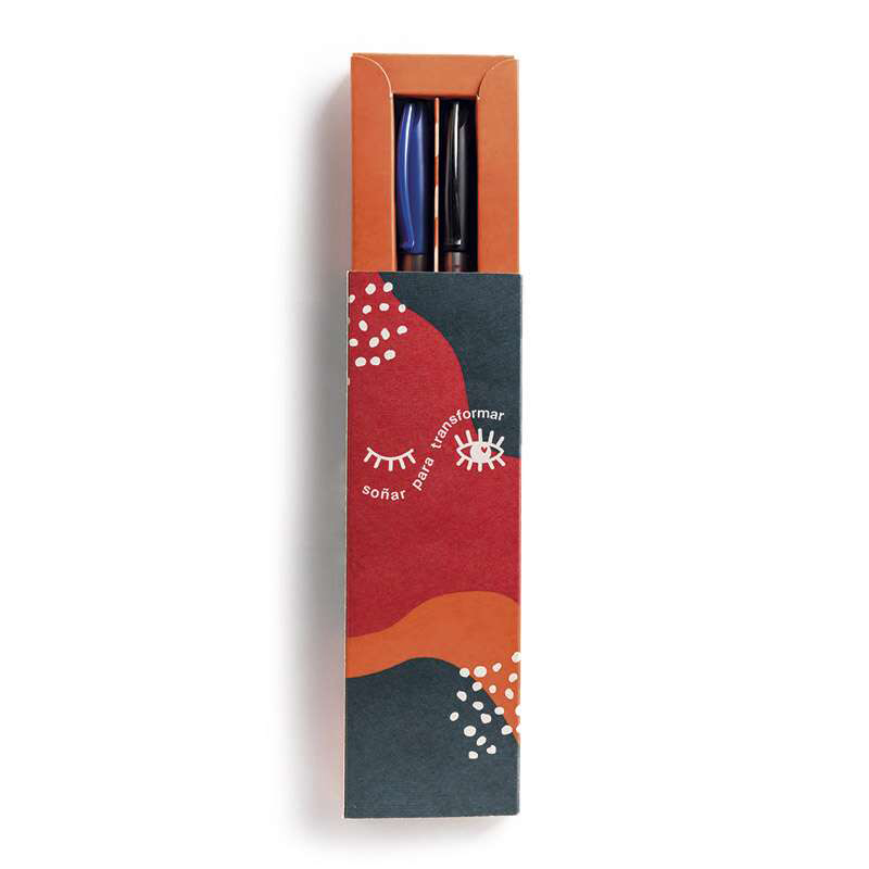 Pack de lápices Creer para Ver Creer para ver  - Medidas 17.5 cm de largo - 5.5 de ancho y 1.1 cm de profundidad.