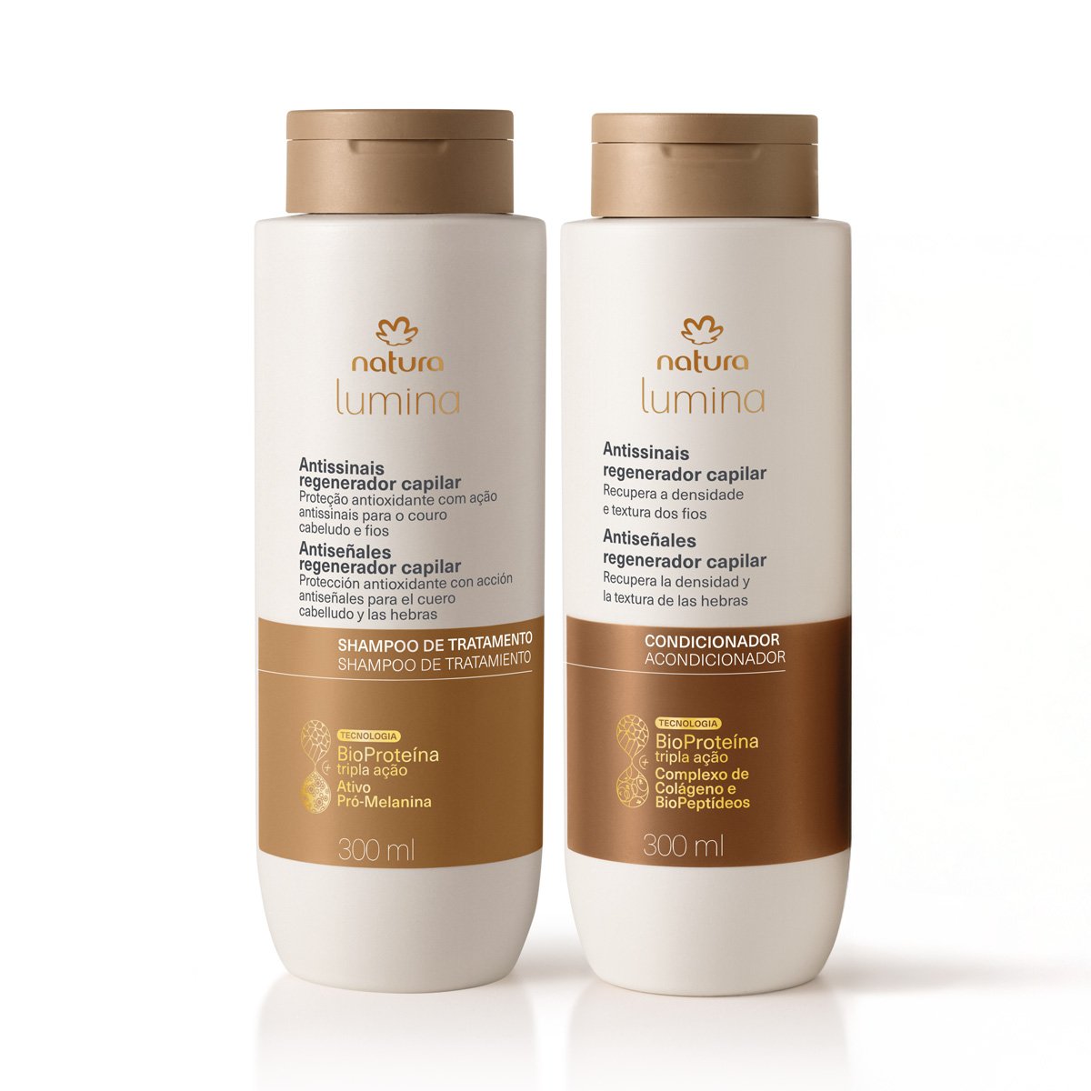 Kit Shampoo y acondicionador Lumina Antiseñales