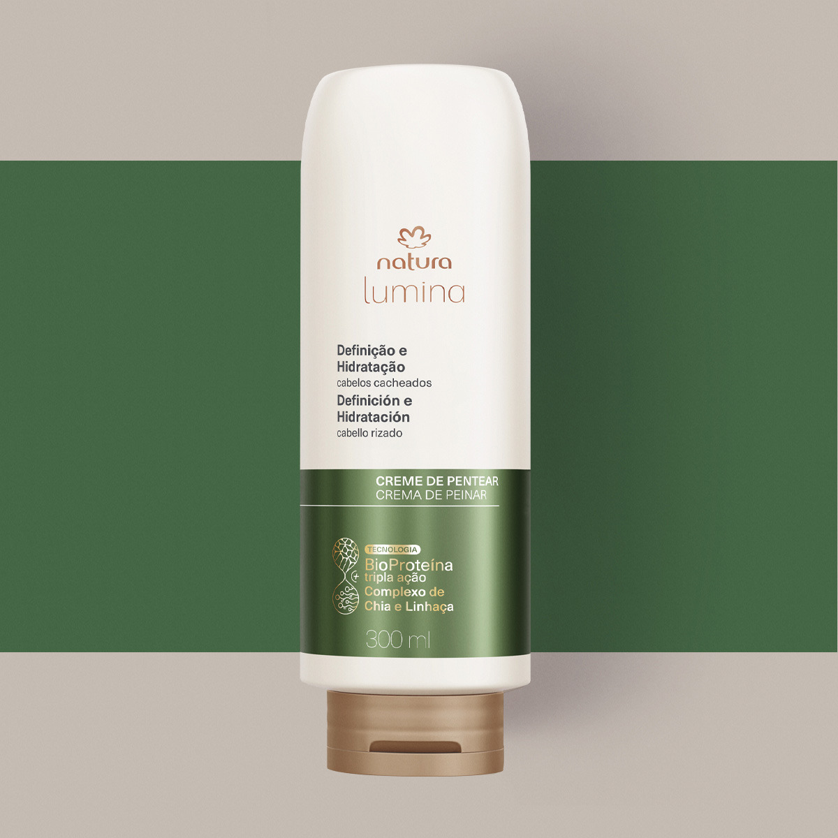 Crema para peinar Modeladora Cabello Rizado Lumina 300ml