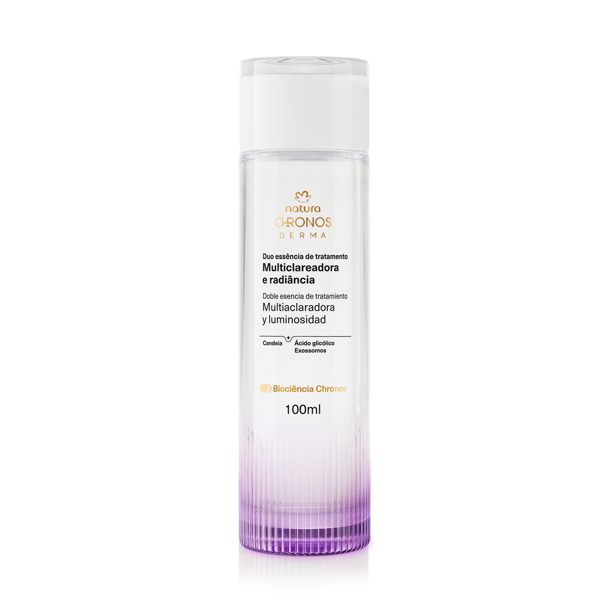 Doble Essencia de Tratamiento Multiaclaradora y Luminosidad Chronos Derma 100 ml