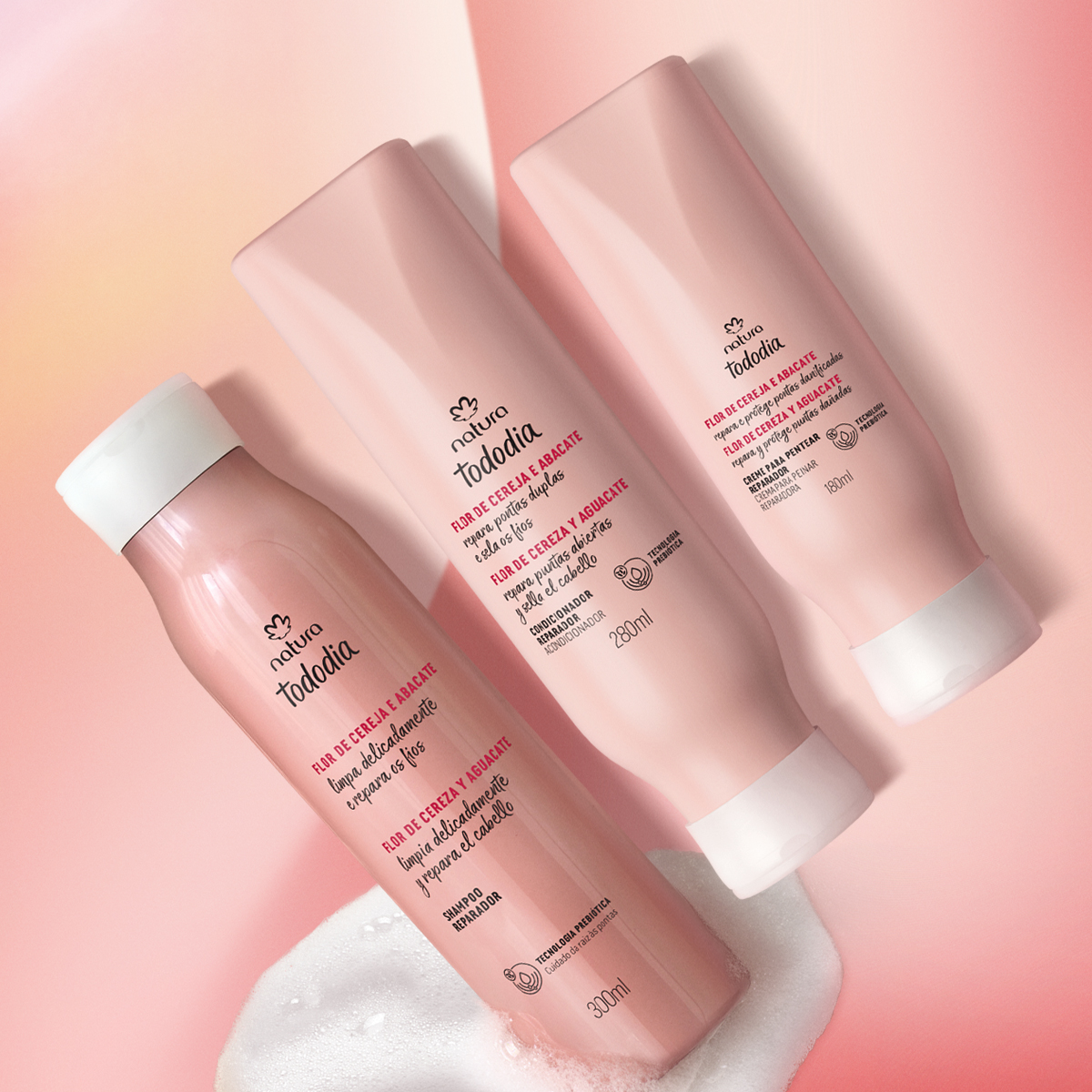 Kit Reparador Tododia Flor de Cerezo y Palta