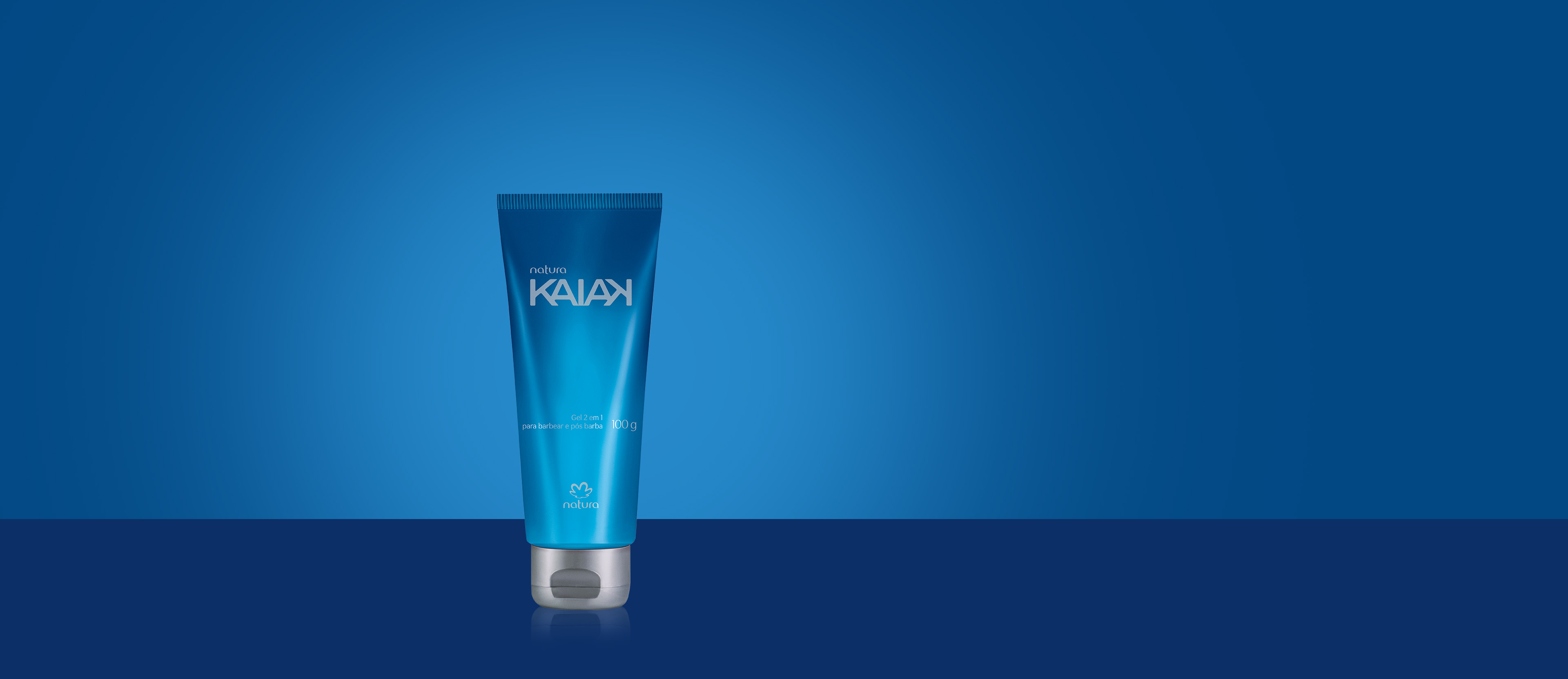 Gel 2 en 1 para barba Kaiak Clásico Masculino