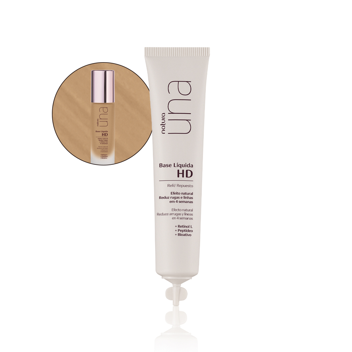 Repuesto Base L&iacute;quida HD Una 30 ml