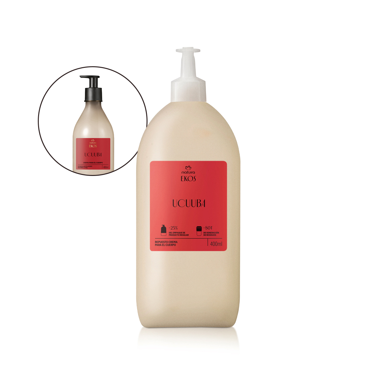 Repuesto Crema Hidratante para el Cuerpo Ekos Ucuuba