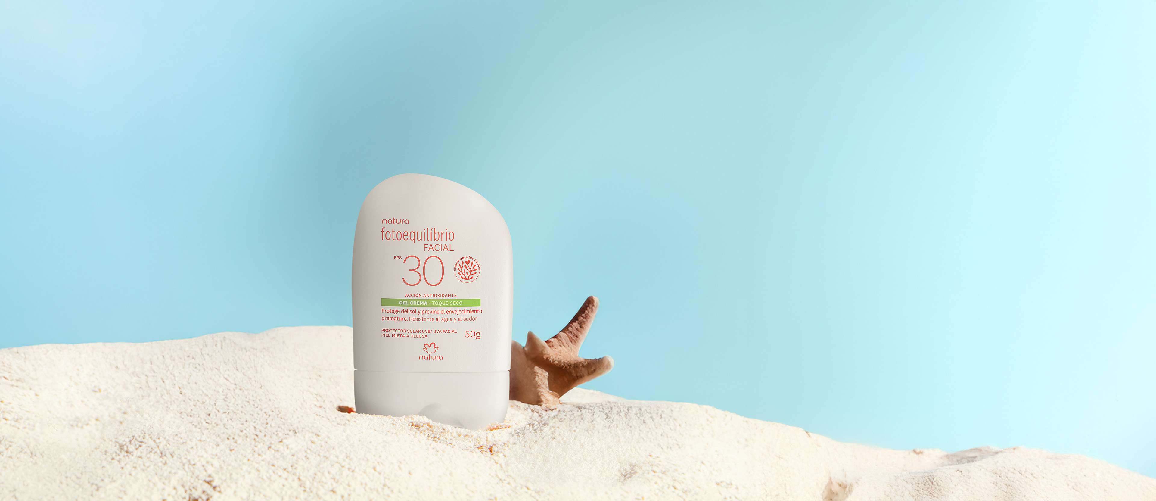 Gel crema protector solar facial Fotoequilibrio FPS 30