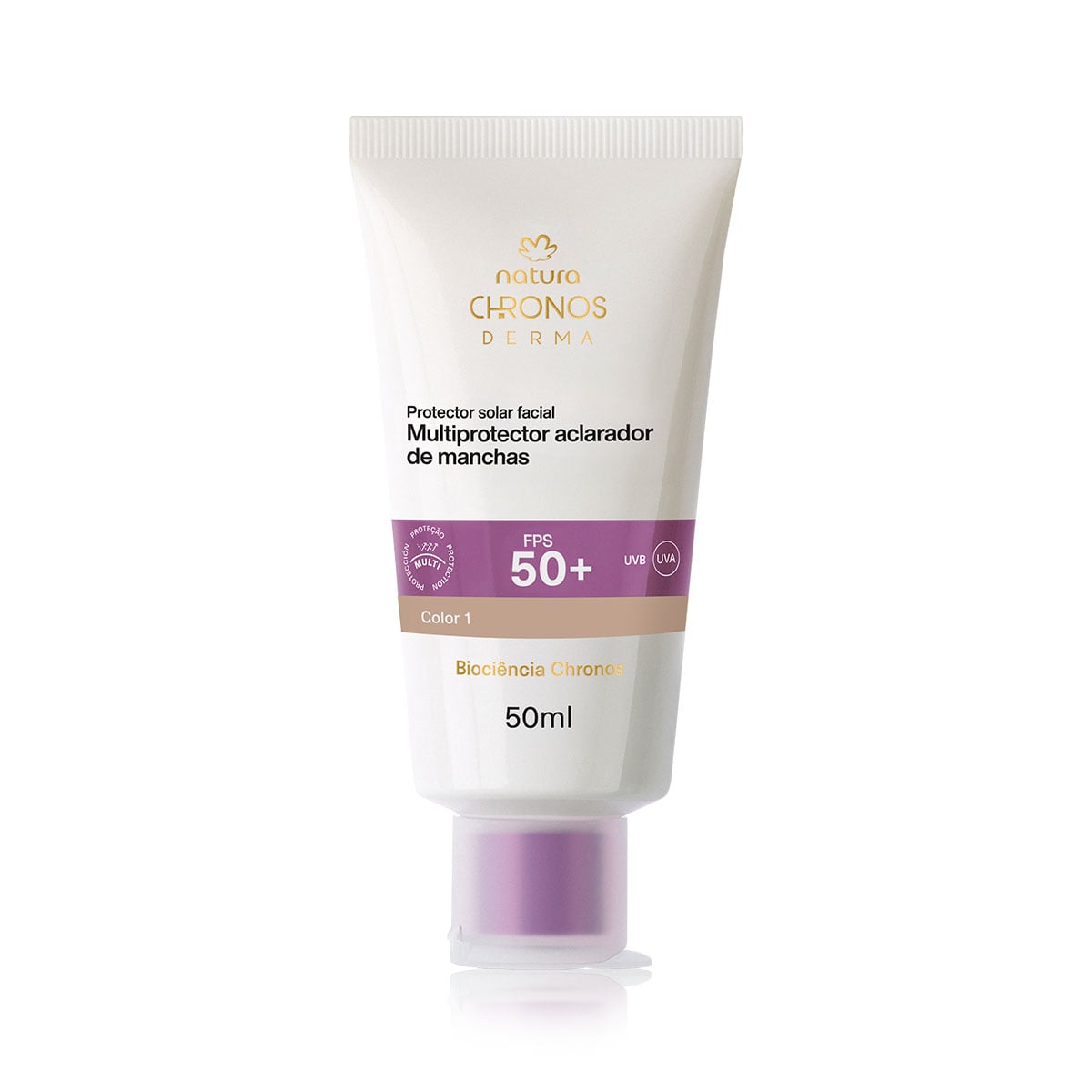 Protector Solar Facial Multiprotector Aclarador FPS 50+ 50 ml