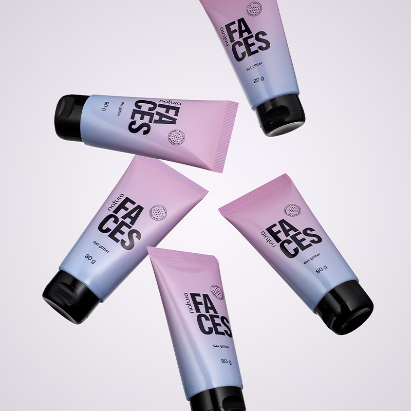 Gel Glitter cristal Faces