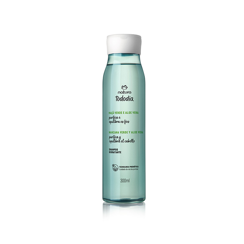 Shampoo Hidratante Tododia manzana verde y aloe vera - 300 ml