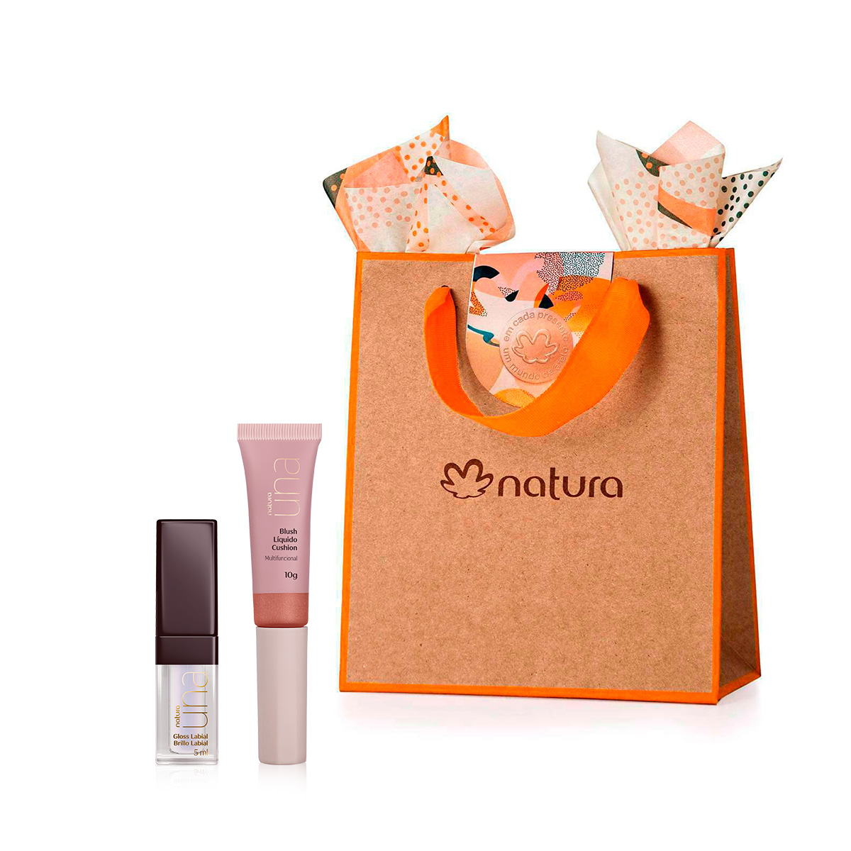 Regalo Una Dúo Radiante con Blush Peach