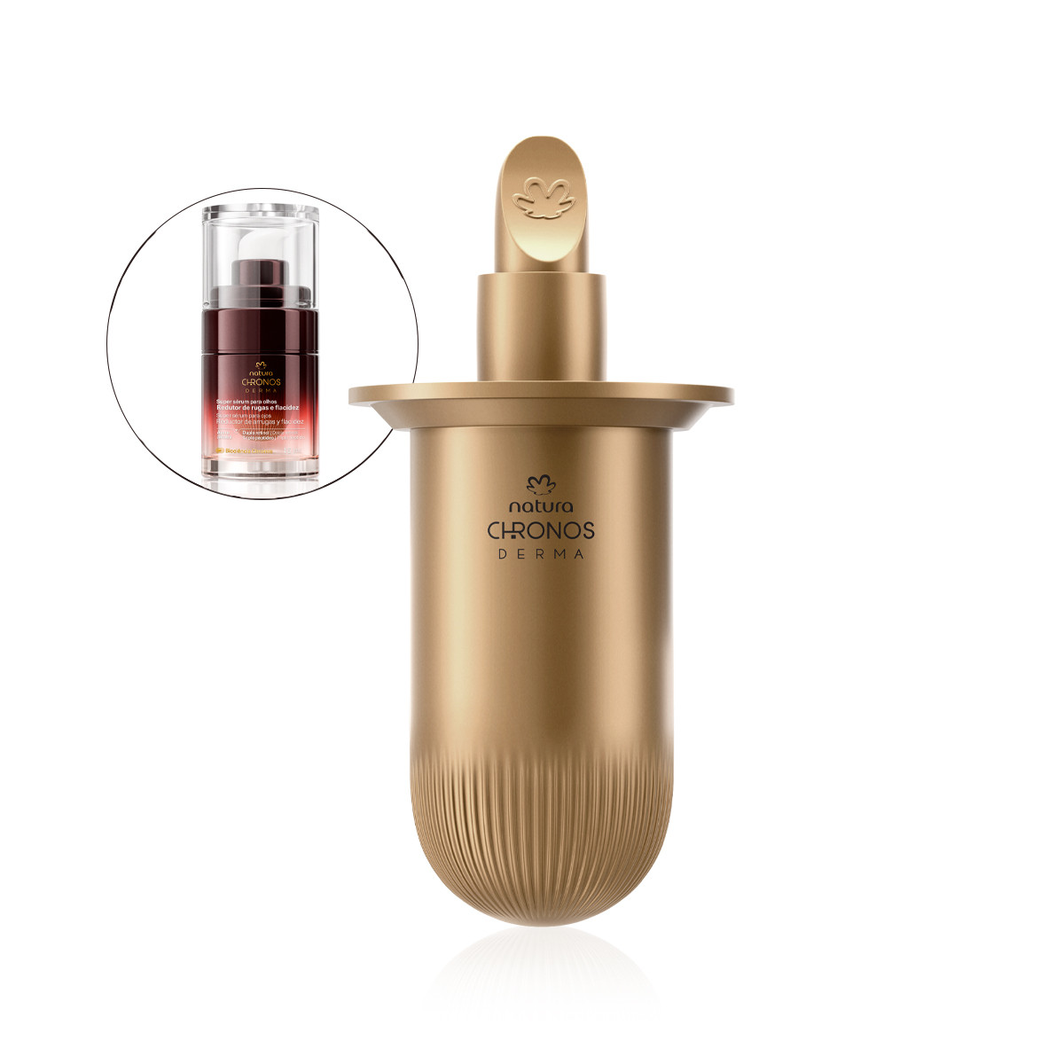Repuesto Súper Sérum para Ojos Reductor de Arrugas y Flacidez Chronos Derma
