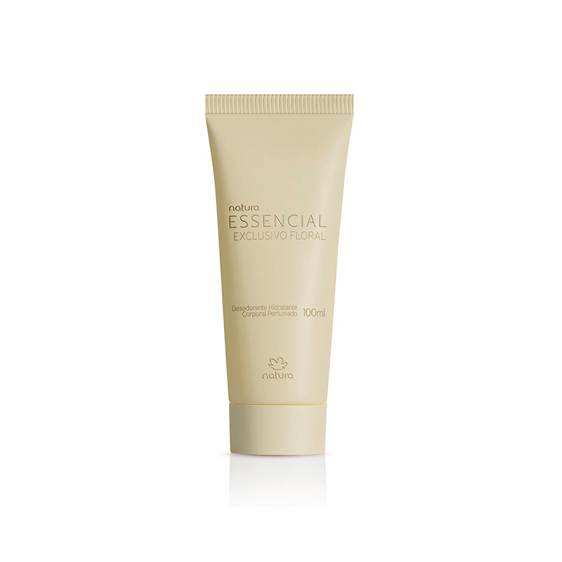 Crema hidratante corporal Essencial Exclusivo floral - 100ml