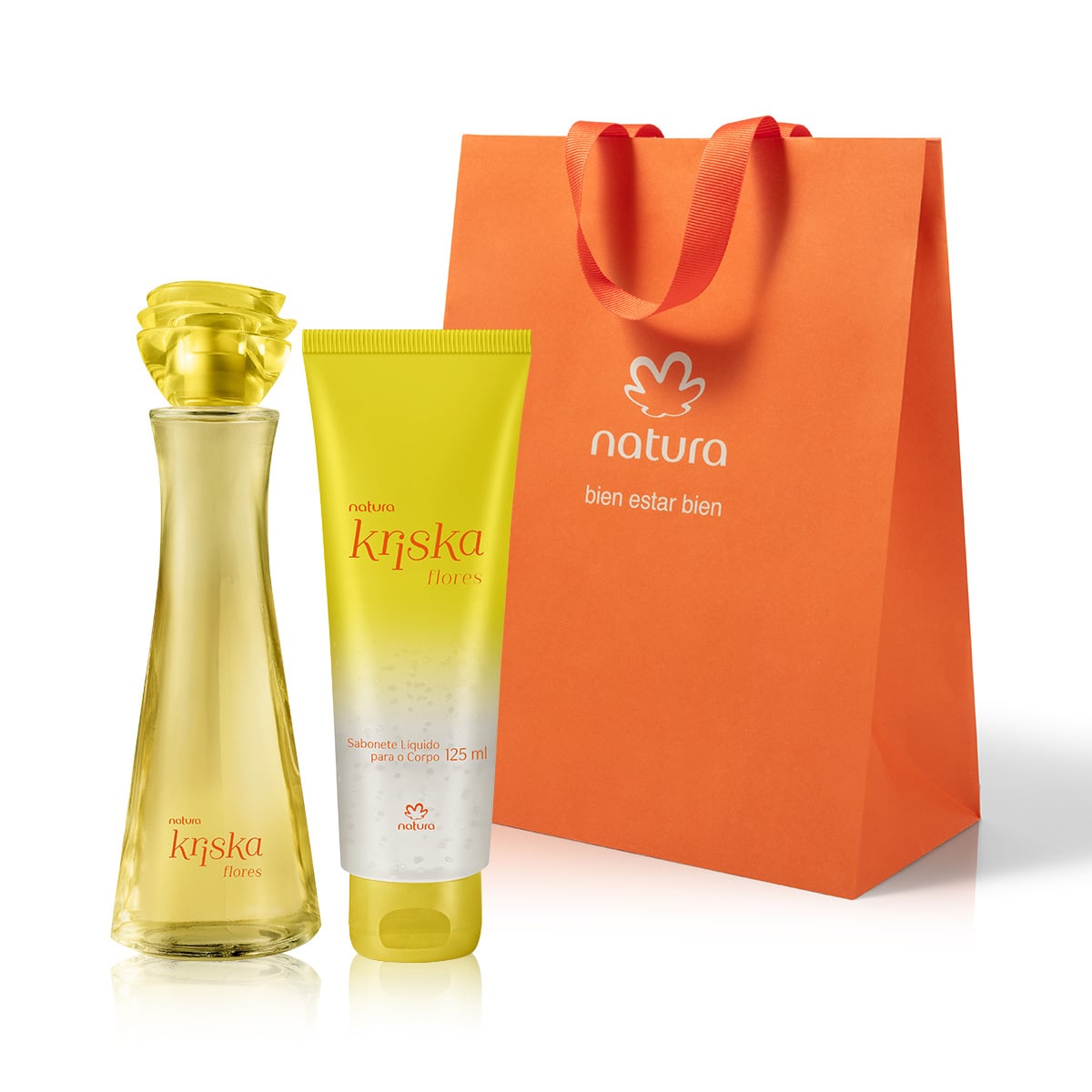 Regalo Madres Kriska Flores (1 eau de toilette + 1 jabón liquido + bolsa)