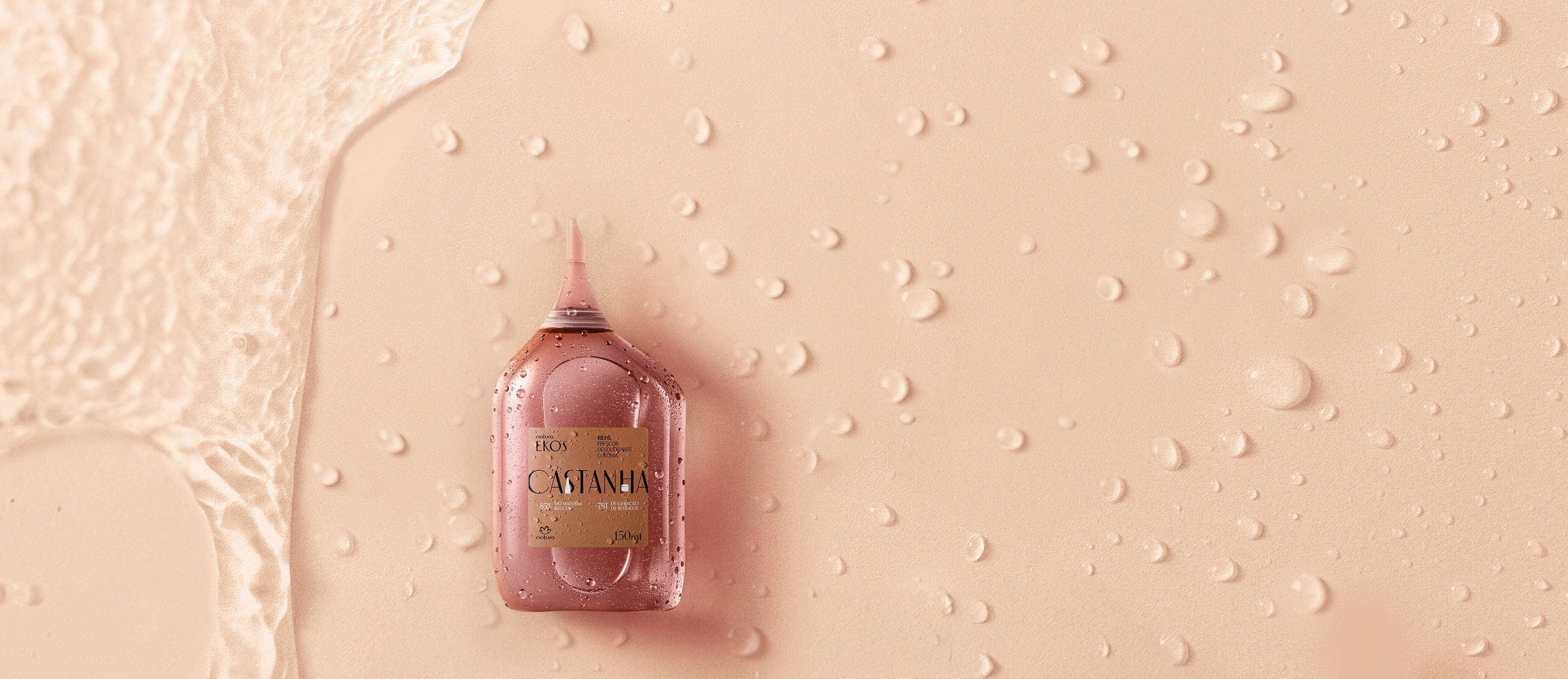 Repuesto Frescor Castaña Eau de Toilette Ekos 150ml