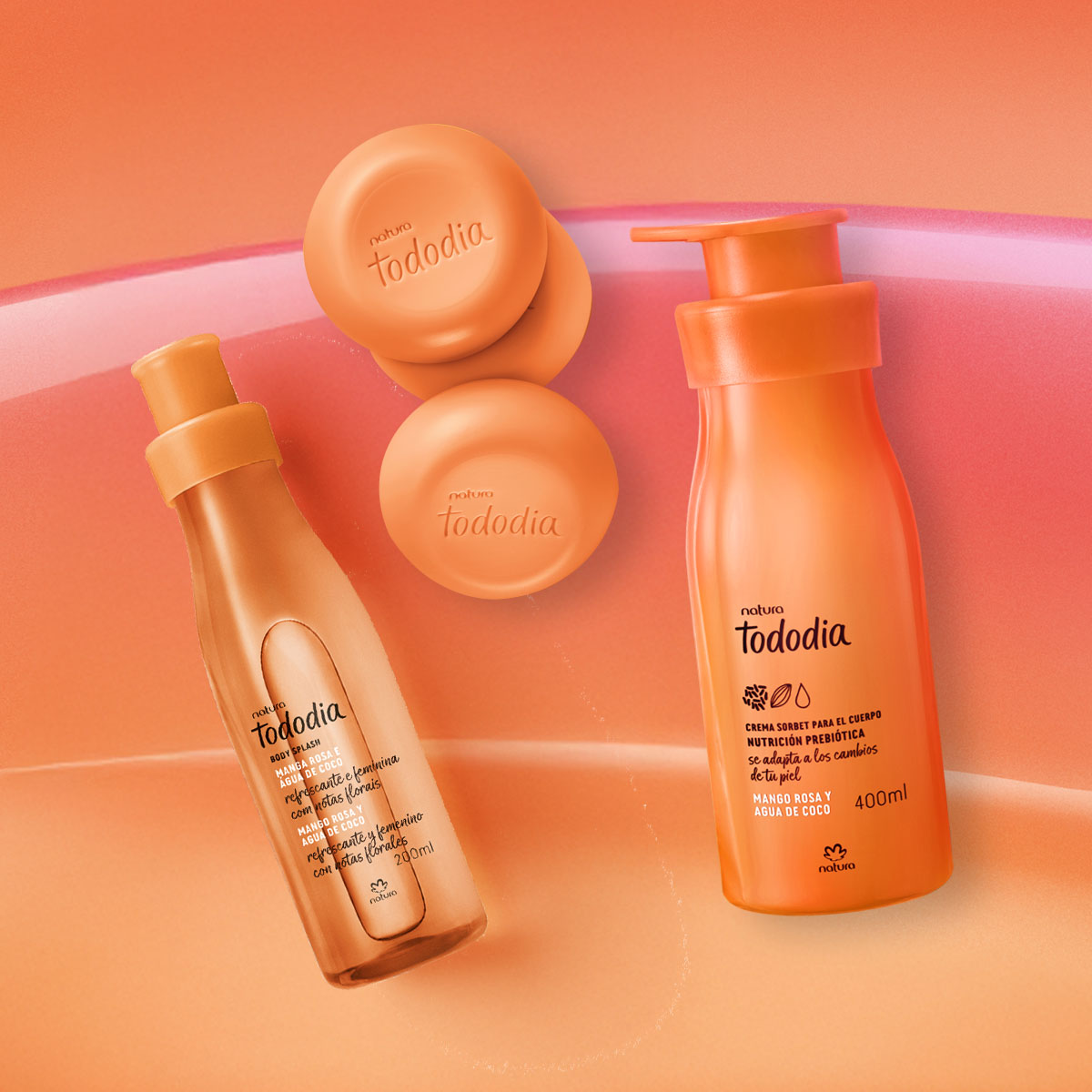 Regalo Tododia Mango Rosa y Agua de Coco