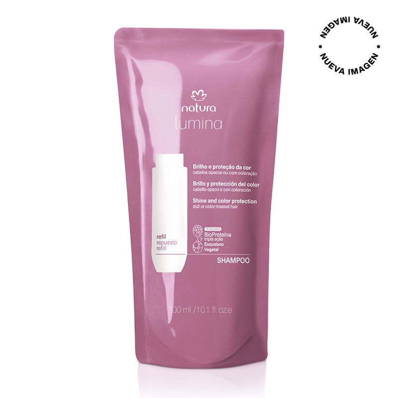 Shampoo revitalizante Lumina Brillo y protección del color - 300 ml