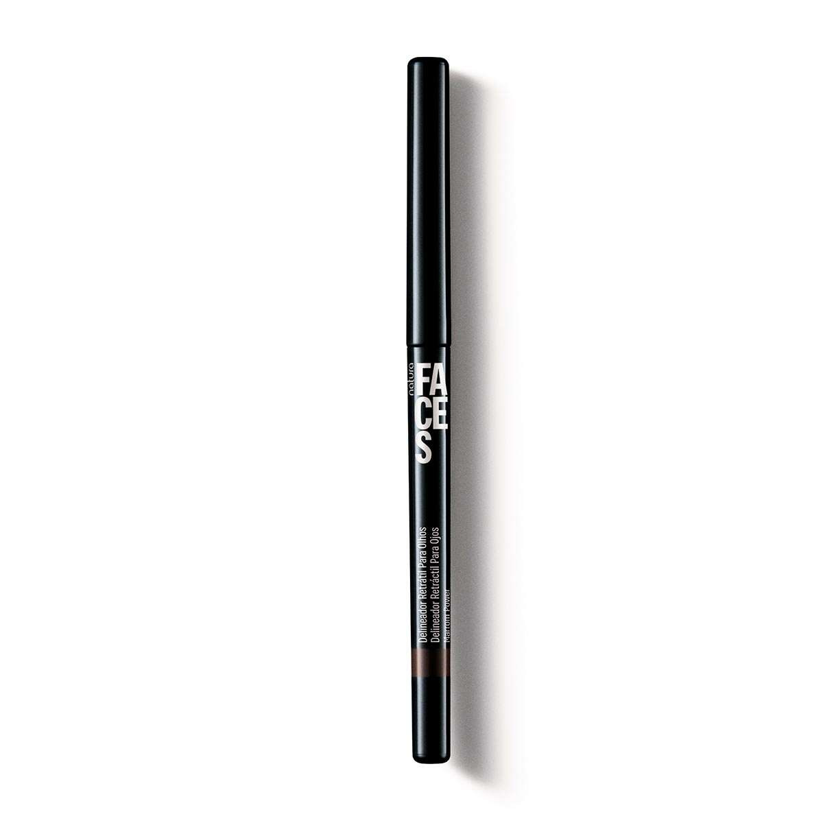 Delineador retractil de ojos Faces Marron 0,28g