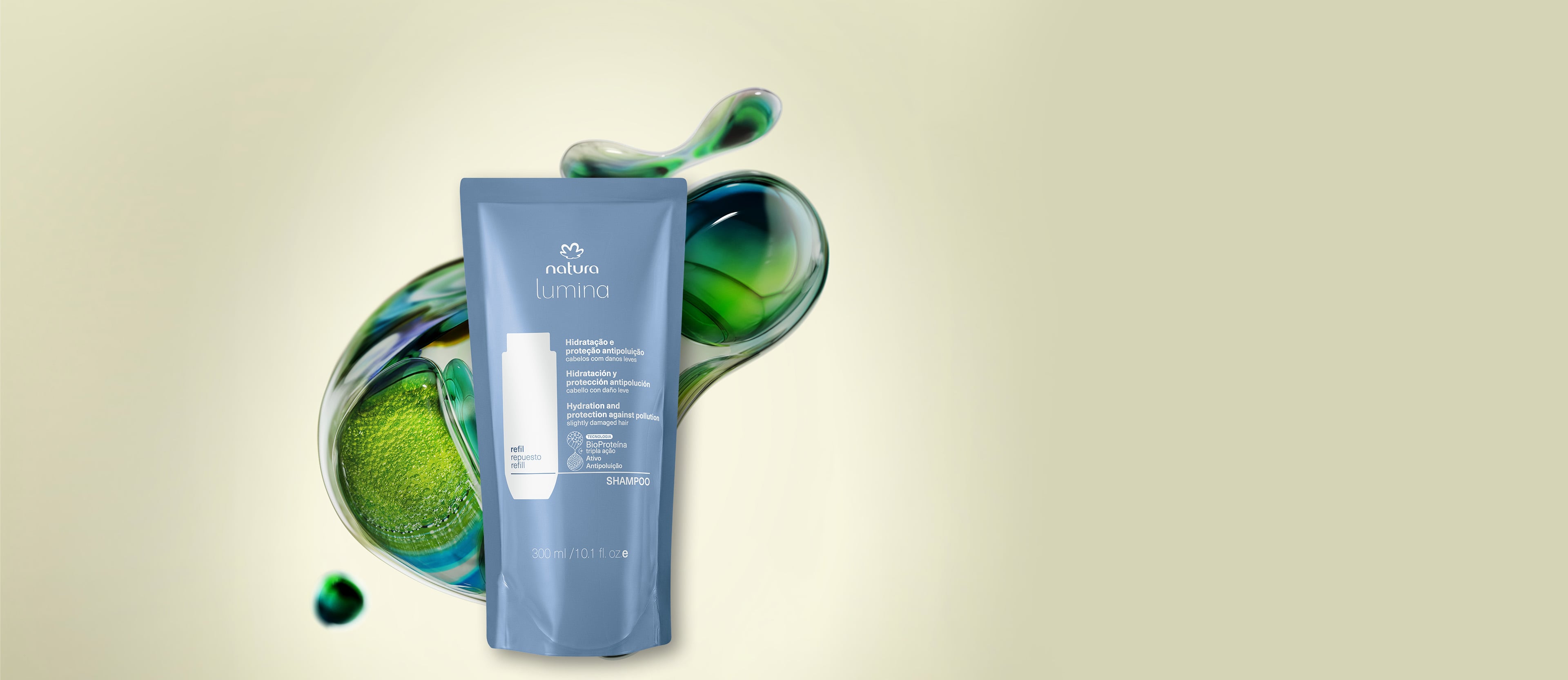 Repuesto Shampoo Hidratación y Protección Antipolución